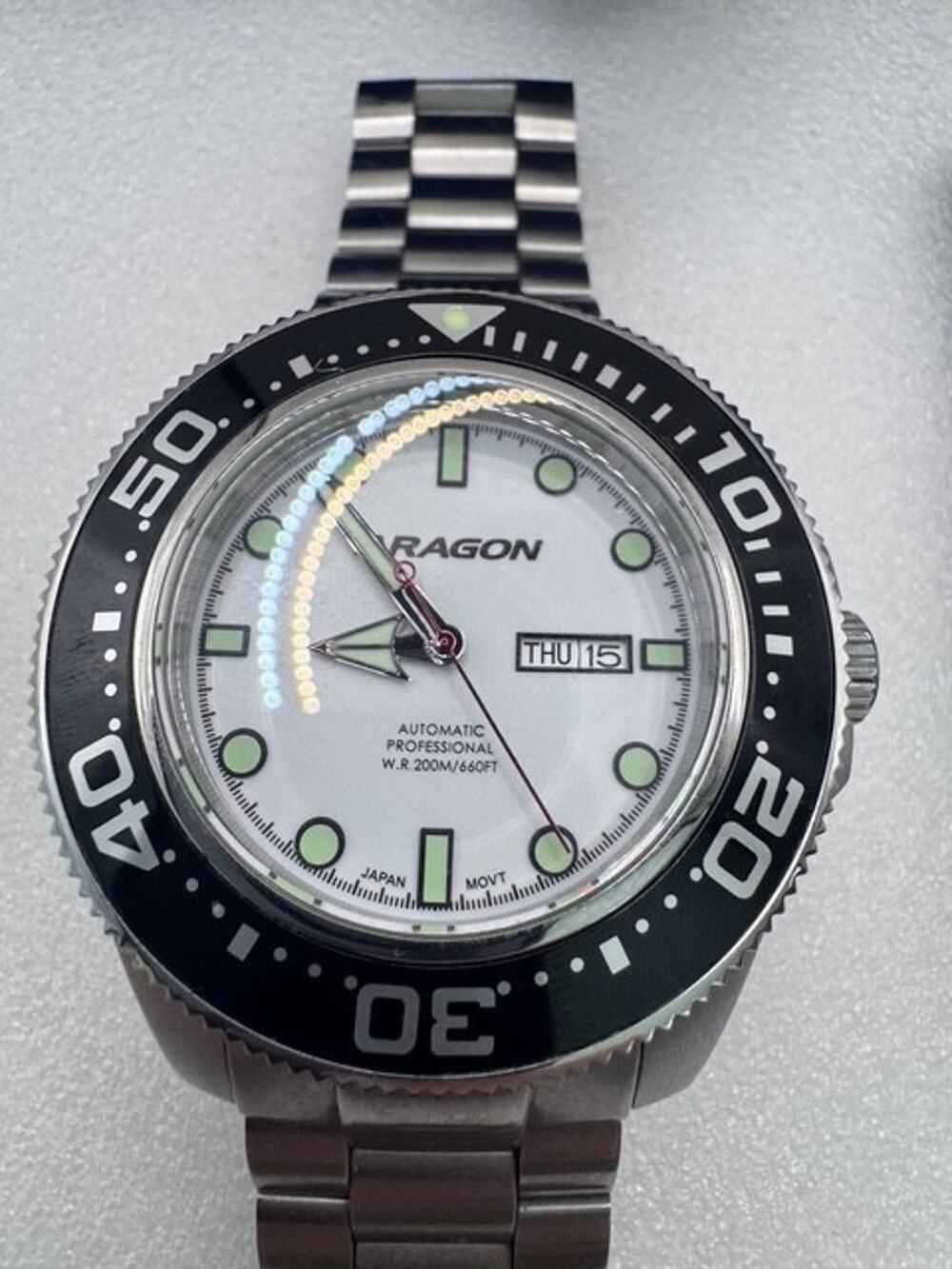 Aragon A054WHT Divemaster NH36A 50mm